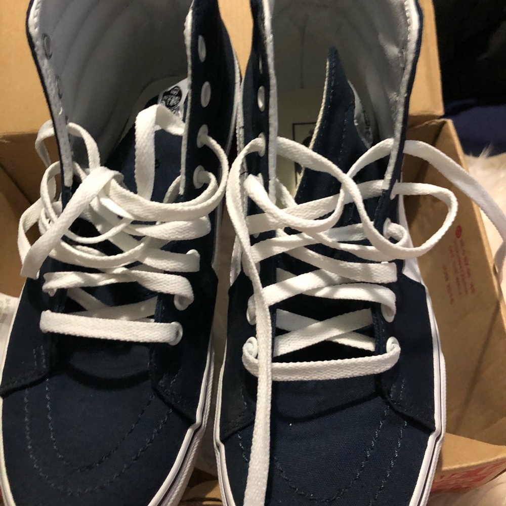 Navy vans